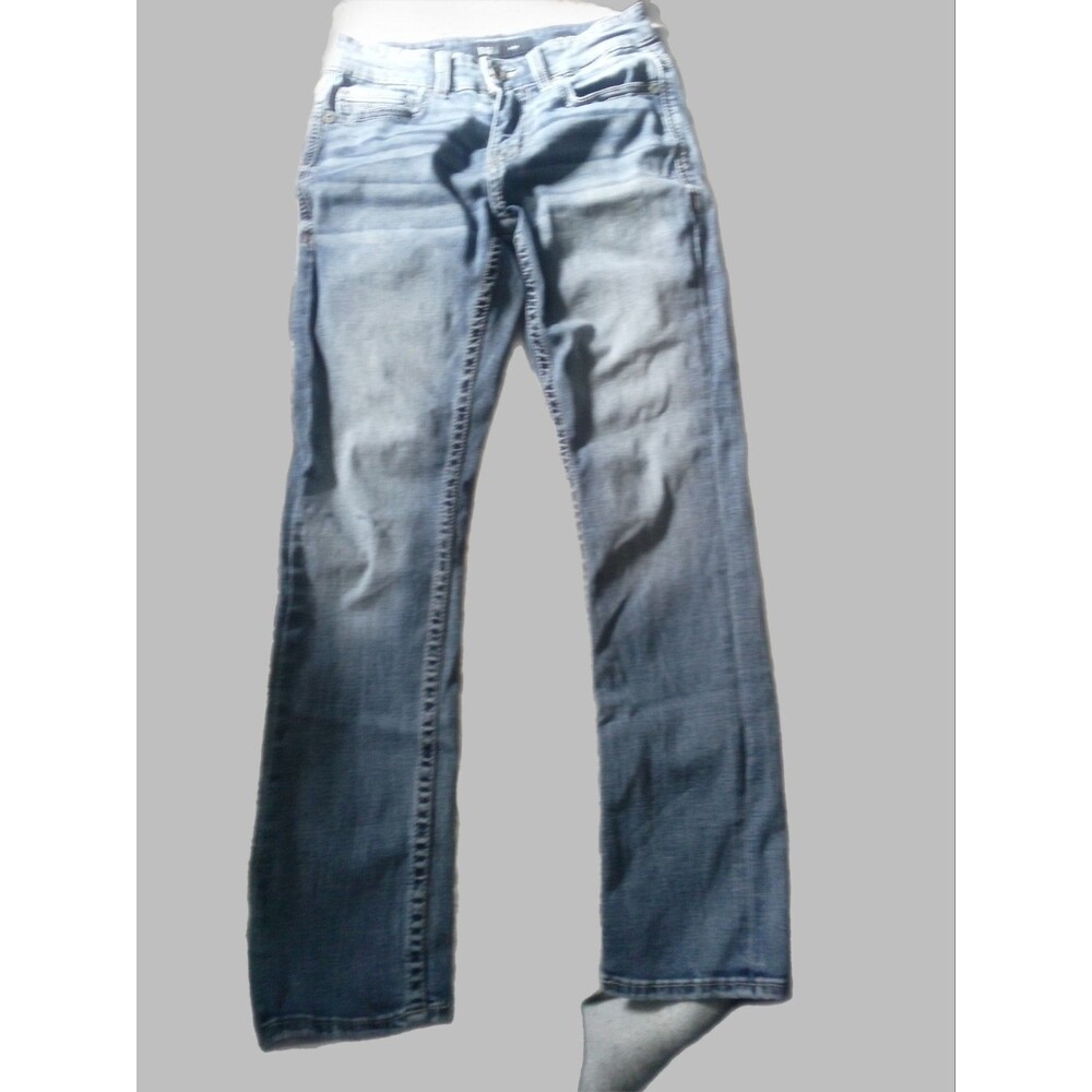 BKE Alec Straight Leg Blue Jeans Men's Size 28X30 Intentional Wear